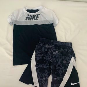 Nike Dri-fit boys matching outfit
